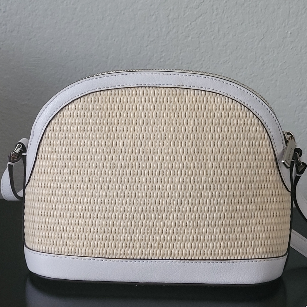 Sylvia Straw X-large Dome Crossbody - Picture 7 of 15